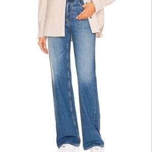 GRLFRND Brooklyn High Rise Straight in Garden Court 25